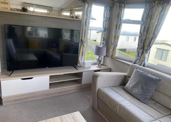 Experience Coastal Bliss In Our Modern 2019 Sea Viev 2 Bedroom Static Caravan At Clarach Bay Holiday Village!